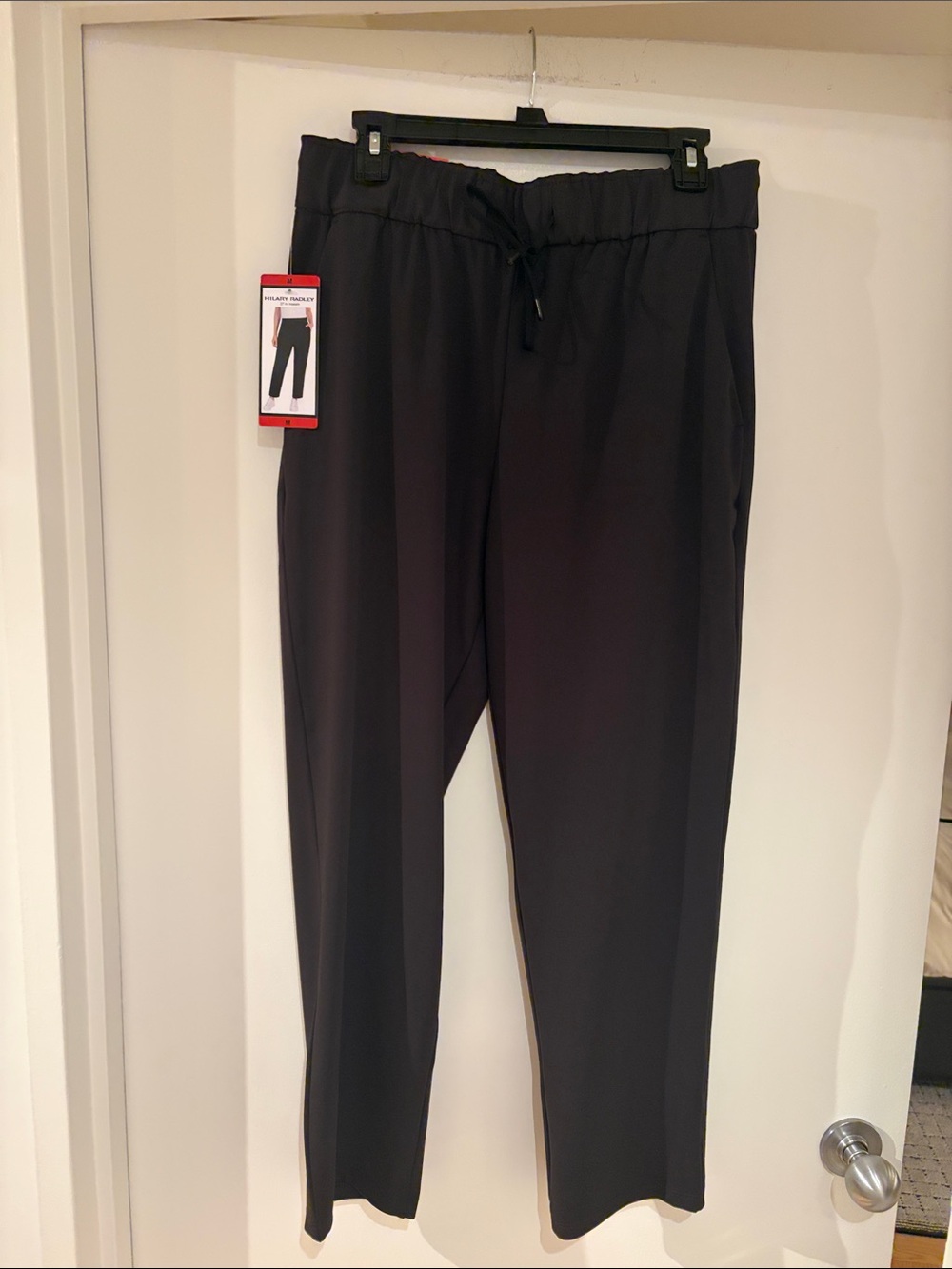 Hilary Radley Black Pull-On Dress Pants